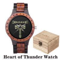 Viking Vintage Wooden Watch