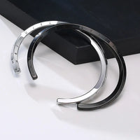 Viking Steel Runes Arm Ring