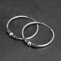 Waves of Njord 925 Sterling Silver Earrings