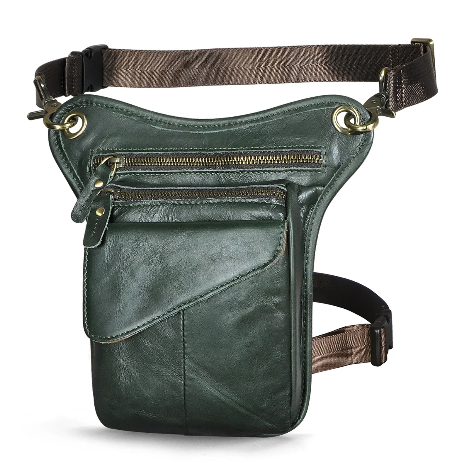 Viking Loot Leather Leg Bag