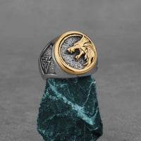 Fenrir Howls 316L Stainless Steel Ring