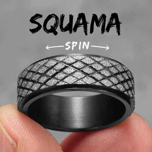Unbreakable Dragonscales of Jormungandr Tungsten Carbide Ring