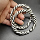 Viking Arm Ring of Honor in Silver Plated Steel