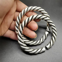 Viking Arm Ring of Honor in Silver Plated Steel