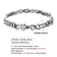 Gungnir The Spear of Odin 925 Sterling Silver Bracelet