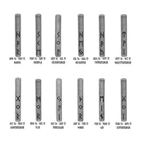 Old Norse Calendar Stainless Steel Pendant