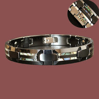 Bifrost the Bridge to Valhalla Tungsten Carbide Magnetic Bracelet