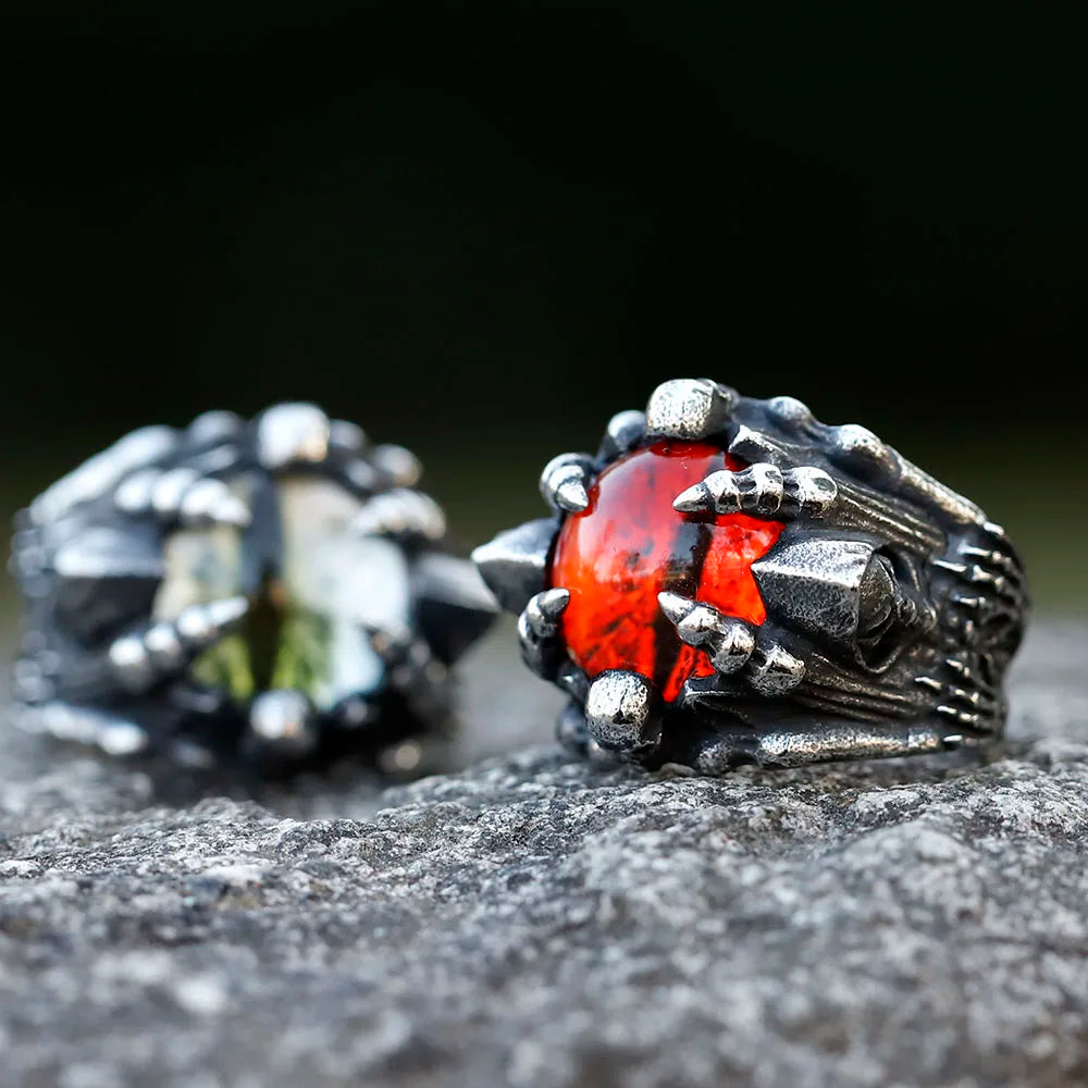 Dragon Claw of Fafnir Steel Ring