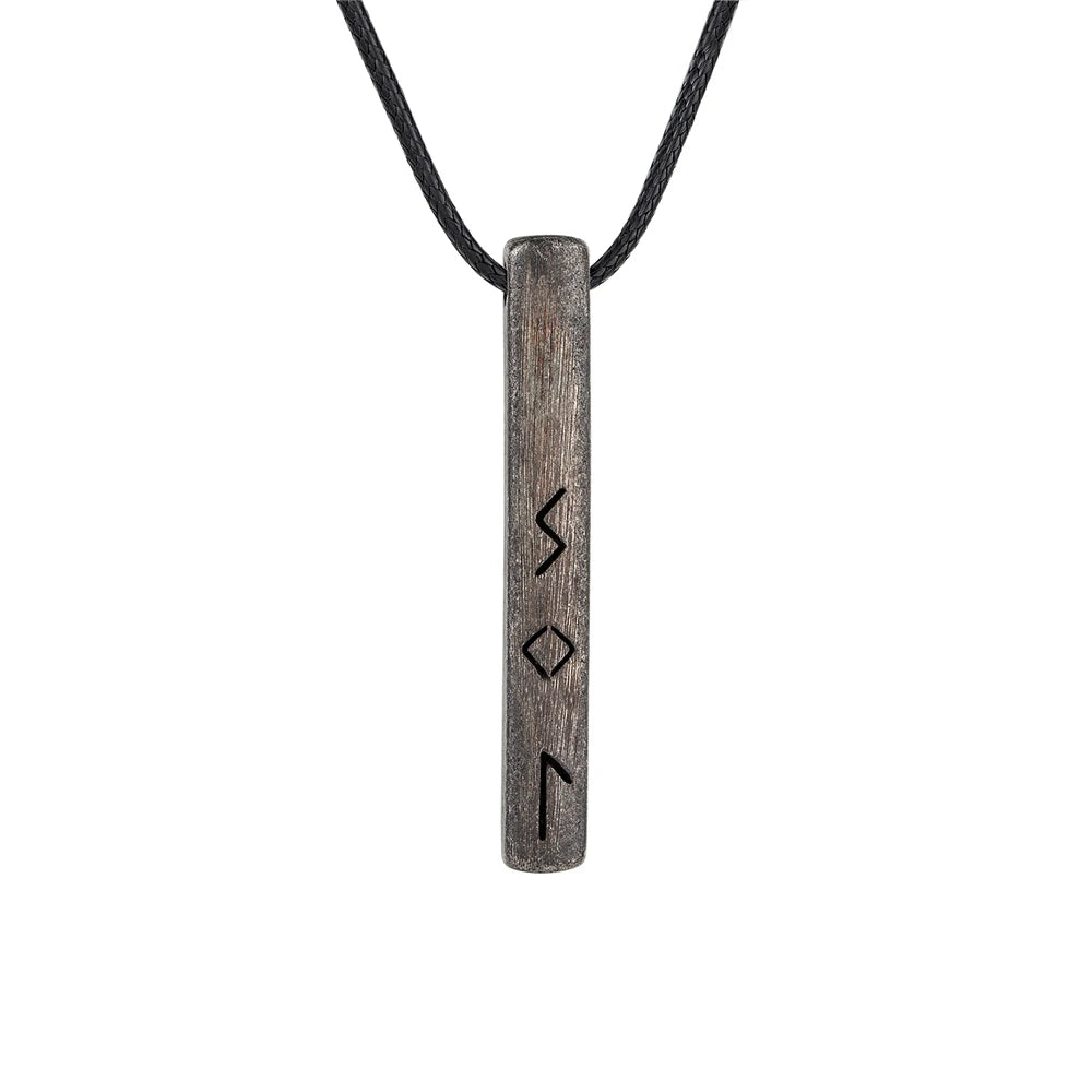 Old Norse Calendar Stainless Steel Pendant