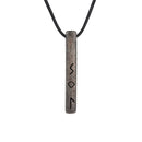 Old Norse Calendar Stainless Steel Pendant