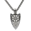 Spear of Odin Gungnir Steel Necklace