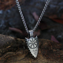 Spear of Odin Gungnir Steel Necklace