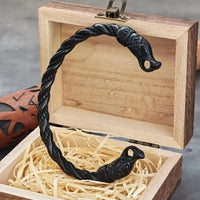 The Black Dragon Nidhogr Steel Bracelet