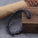 The Black Dragon Nidhogr Steel Bracelet