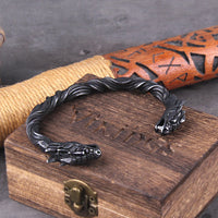 The Black Dragon Nidhogr Steel Bracelet