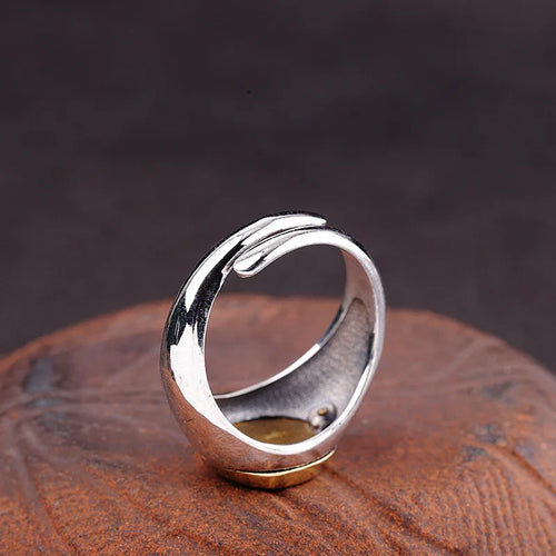 The Eye of Odin Solid 925 Sterling Silver Ring