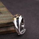 The Eye of Odin Solid 925 Sterling Silver Ring