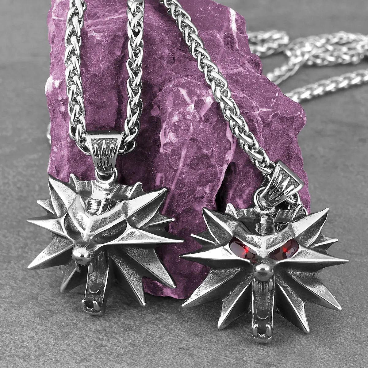 The Witcher Viking Wolf Necklace