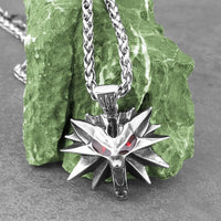 The Witcher Viking Wolf Necklace