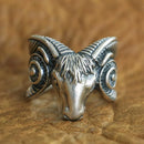 Thor Goats 925 Sterling Silver Ring