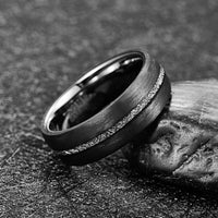 Thor Night Thunder Tungsten Carbide Ring