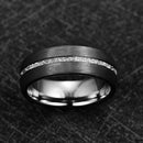 Thor Night Thunder Tungsten Carbide Ring