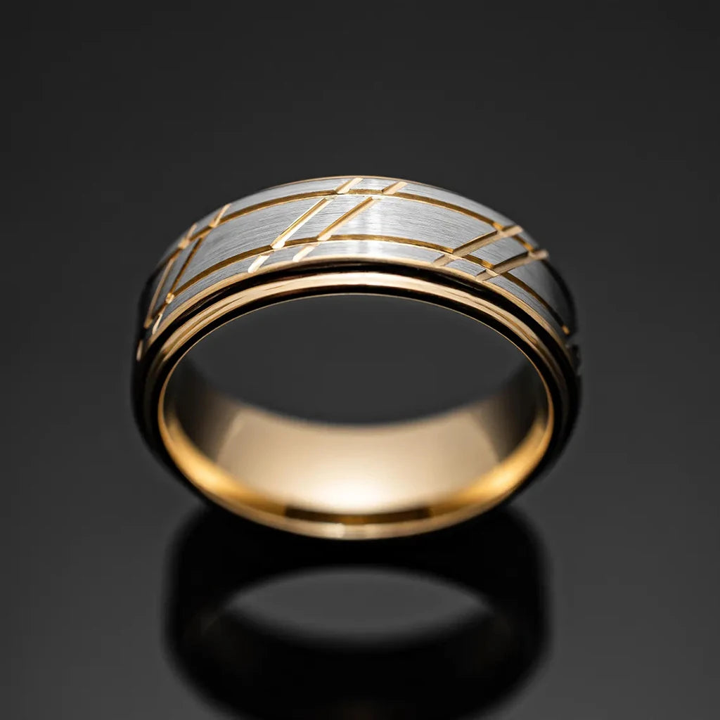 Thor and Sif Blessings Titanium Ring