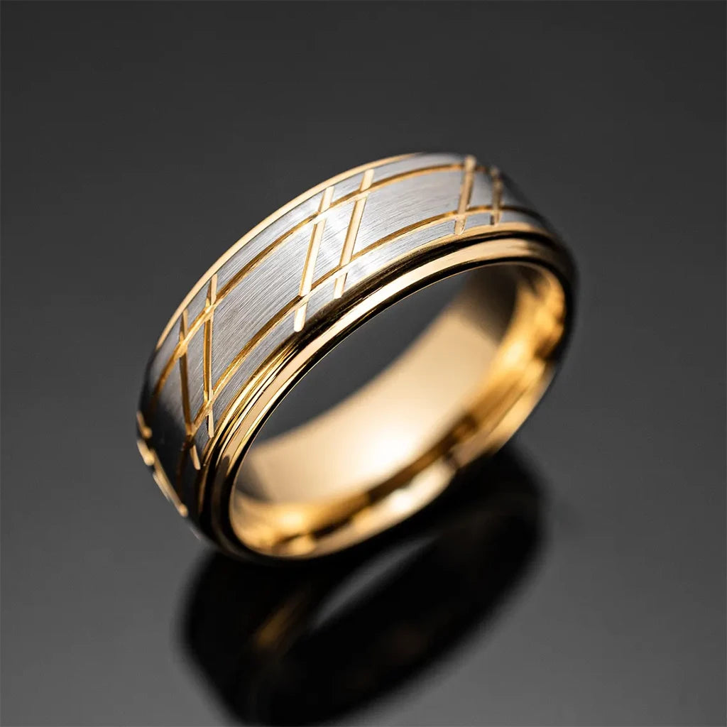 Thor and Sif Blessings Titanium Ring