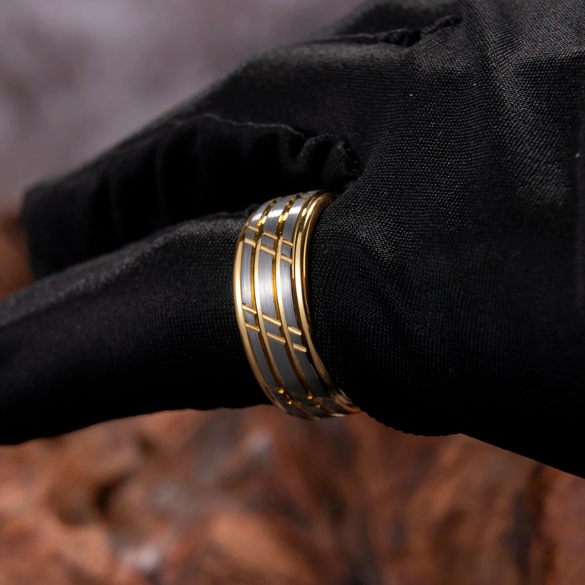 Thor and Sif Blessings Titanium Ring