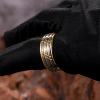 Thor and Sif Blessings Titanium Ring