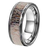 Ullr Rewards Deer's Antler Wedding Band