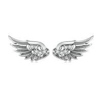 Valkyrie Wings 925 Sterling Silver Earrings