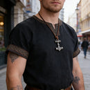 Varangian Guard Hammer of Thor Mjolnir Titanium Steel Necklace
