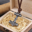Varangian Guard Hammer of Thor Mjolnir Titanium Steel Necklace
