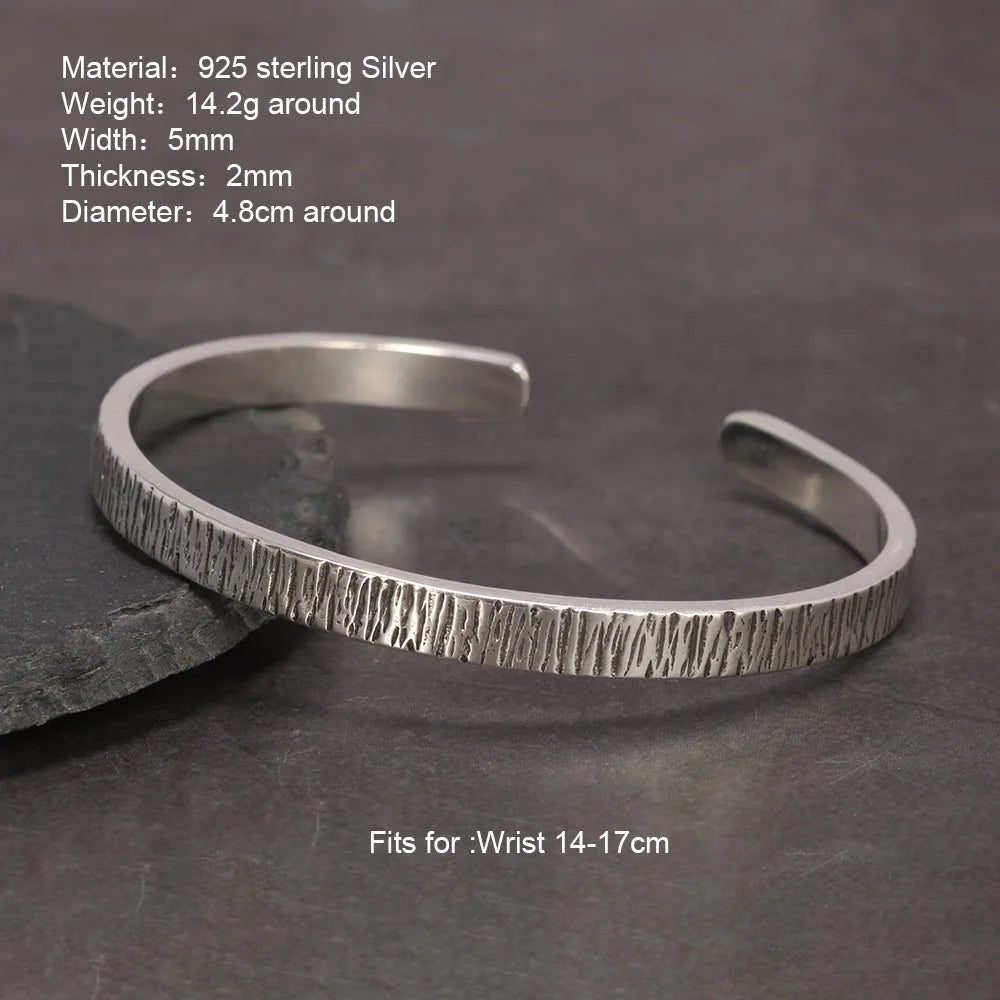 Viking Arm Ring of Fate in Solid 925 Sterling Silver