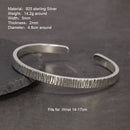 Viking Arm Ring of Fate in Solid 925 Sterling Silver