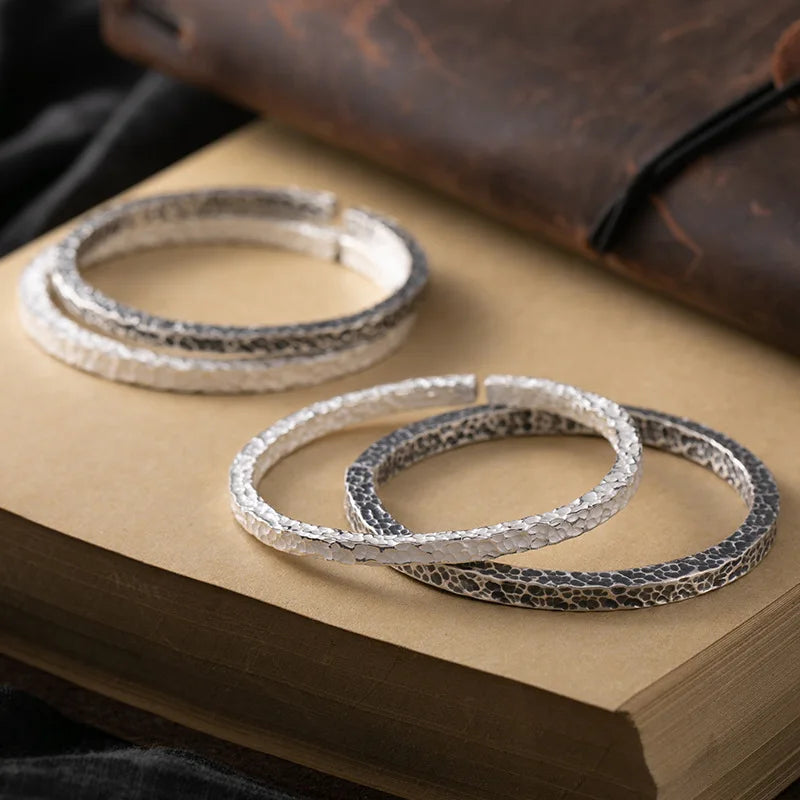 Viking Arm Ring of Loyalty in Solid 999 Sterling Silver