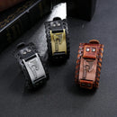 Viking Axe Leather Bracelet