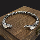 Viking Dragon Stainless Steel Bracelet
