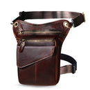 Viking Loot Leather Leg Bag