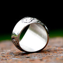 Viking Ship Drakar Stainless Steel Ring