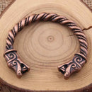 Viking Wolves of Odin Geri and Freki Bracelet