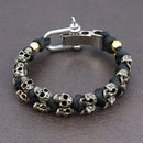Warrior Trophies ParaCord Skull Bracelet