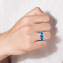 Waves of Njord Tungsten Carbide Ring