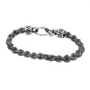 Weaved Wyrd 925 Fine Silver Bracelet