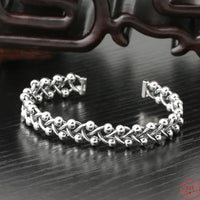 Weaved Wyrd 925 Sterling Silver Bracelet
