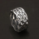 Wide Gleipnir - Handmade 925 Sterling Silver Ring