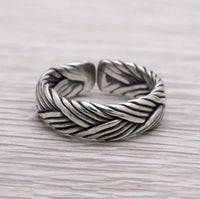 Wide Gleipnir - Handmade 925 Sterling Silver Ring