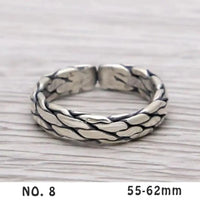 Wide Gleipnir - Handmade 925 Sterling Silver Ring