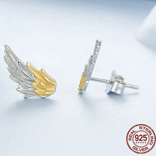 Wings of the Valkyrie 925 Sterling Silver Earrings